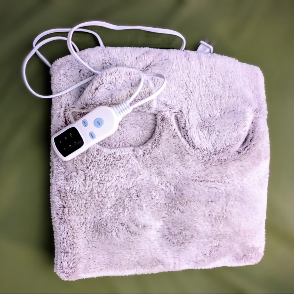 Plush Heating Pad with Remote